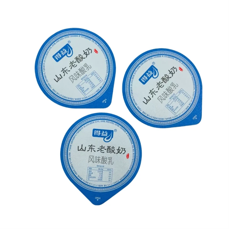Aluminum Foil Lids For Yogurt Cups manufacturers