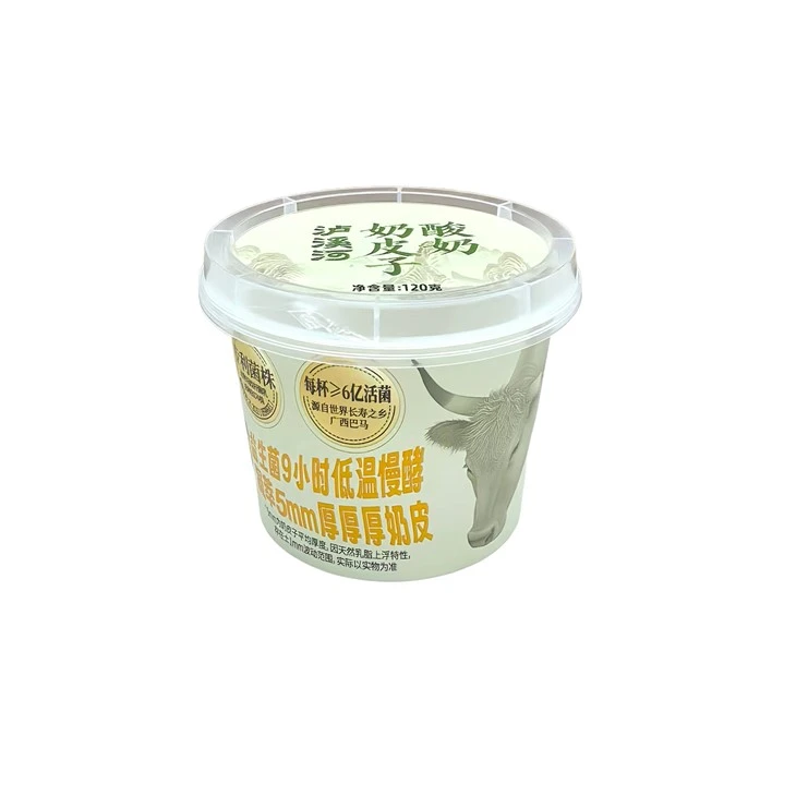 Disposable Yogurt Cups With Lids